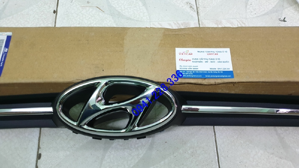 Mặt Ca Lăng Có Mạ Hyundai i10 CHÍNH HÃNG|86350B4000