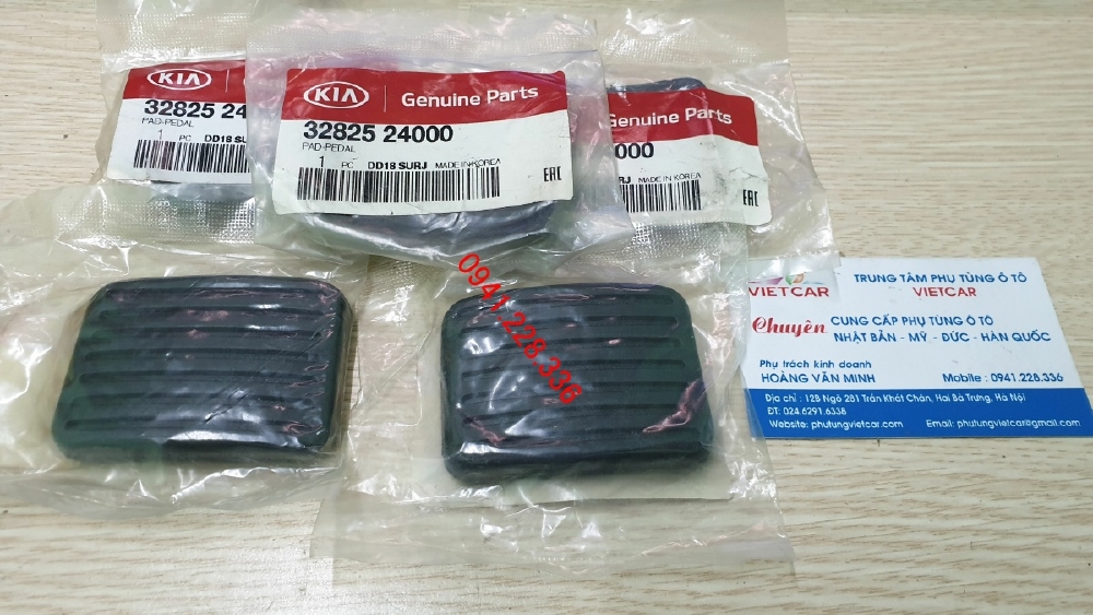 Cao su đệm chân phanh, chân côn Kia/Hyundai chính hãng|3282524000