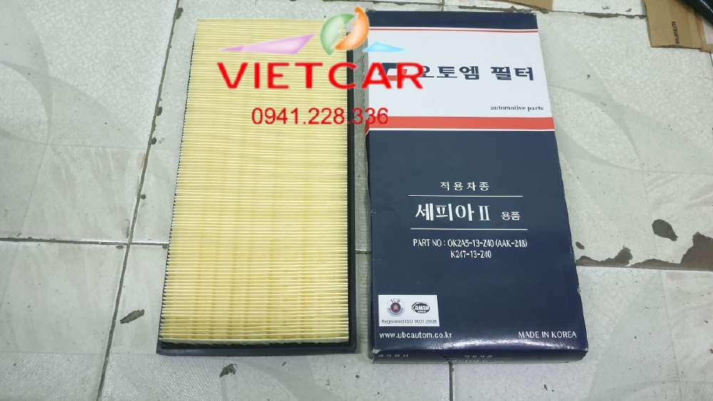 Lọc gió động cơ  Kia Spectra |0K2A513Z40A