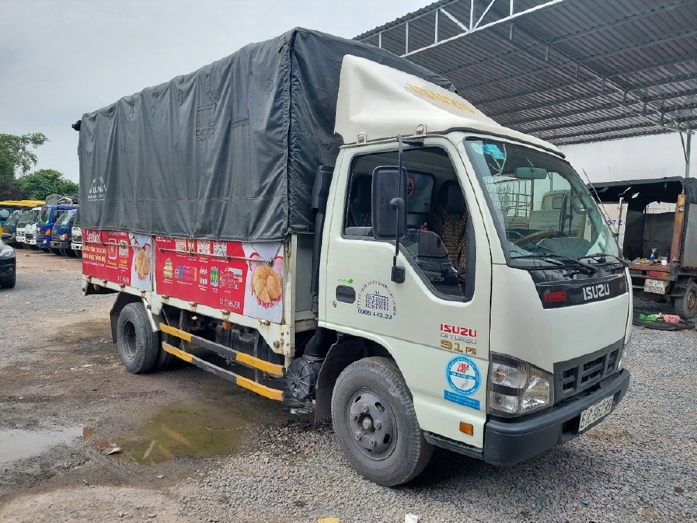 Isuzu qkr đời 2017 tải 2t2 thùng dài 4m1 xe zin máy lạnh đầy đủ
