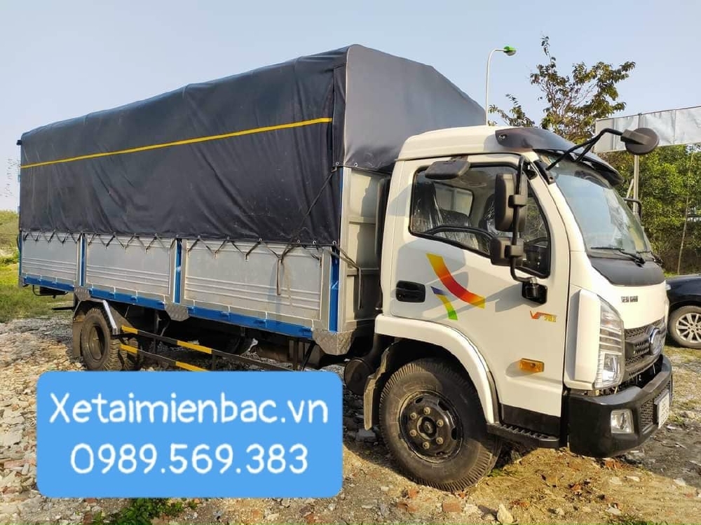 xe tải veam vt751 7t1 thùng 6m  máy +cầu số hyundai