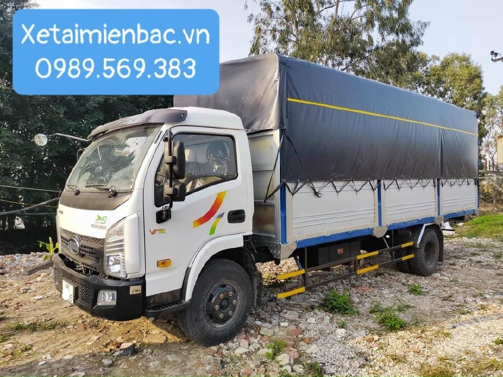 xe tải veam vt751 7t1 thùng 6m  máy +cầu số hyundai