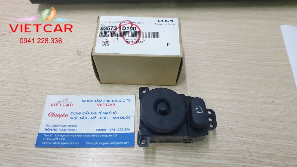 Công Tắc Chỉnh Gương Kia Carens|935731D100