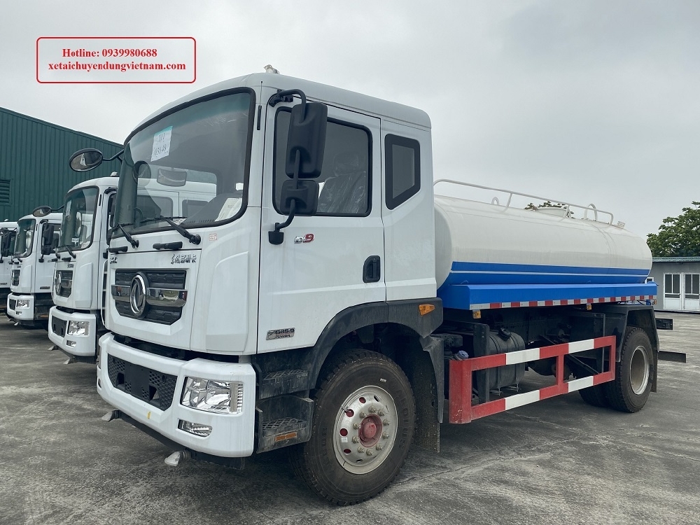 Xe tưới nước rửa đường dongfeng 9m3 giá tốt tại Hà Nội