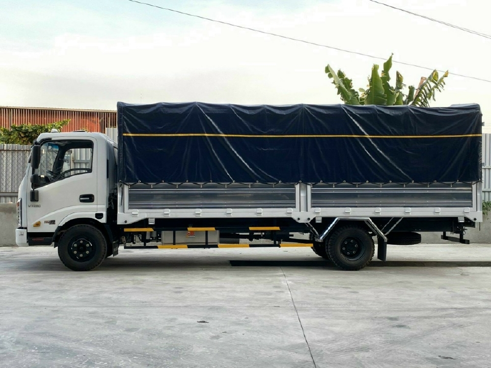 Xe tải Veam VT260T tải 1 tấn 9 thùng 6m05