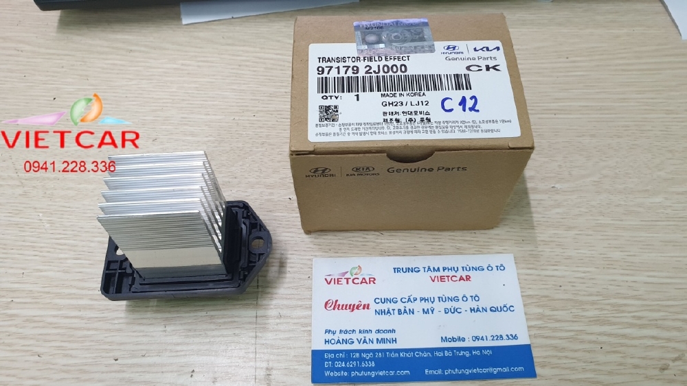 Trở quạt dàn lạnh  Hyundai Tucson,Accent,Kia Cerato, Forte|971792J000