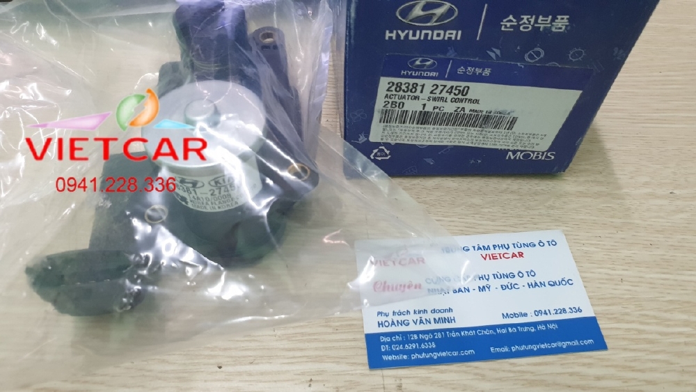 Van điều khiển khí nạp Hyundai Santafe |2838127450