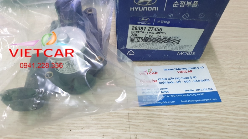 Van điều khiển khí nạp Hyundai Santafe |2838127450