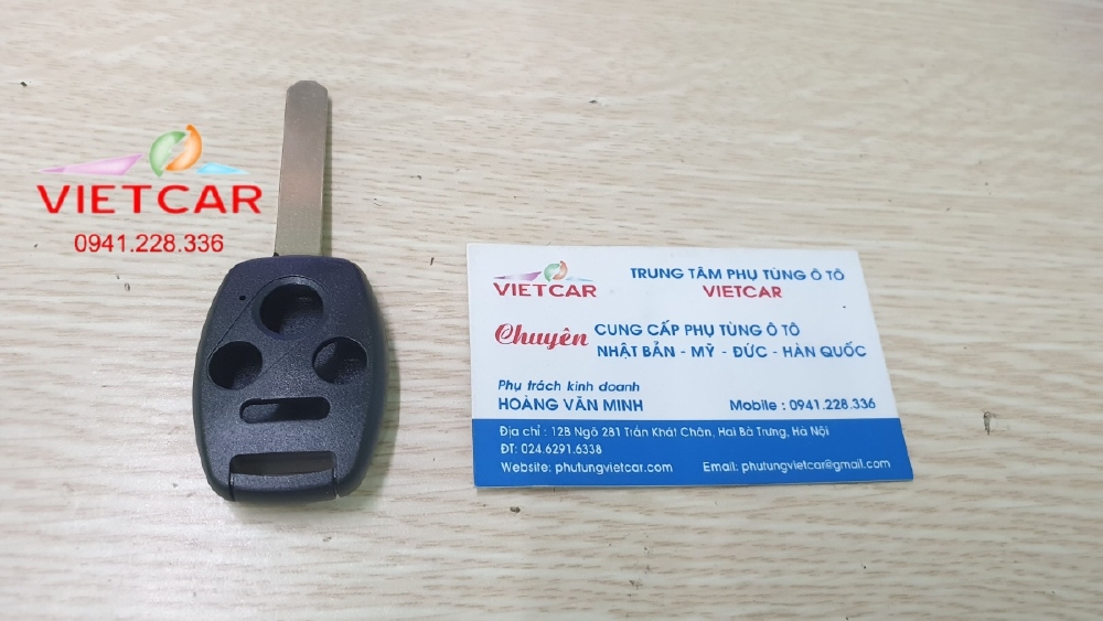 Vỏ chìa khoá Ô tô HONDA CITY, CIVIC, CRV ( 3 nút )