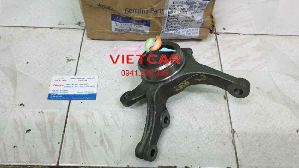 Ngõng moay ơ (trụ lái) Hyundai Eon |517154N100, 517164N100