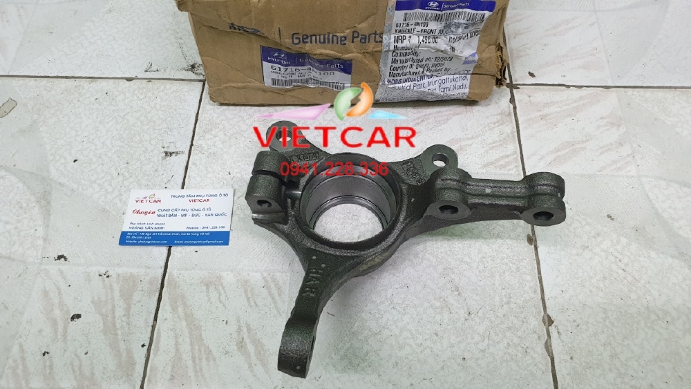 Ngõng moay ơ (trụ lái) Hyundai Eon |517154N100, 517164N100