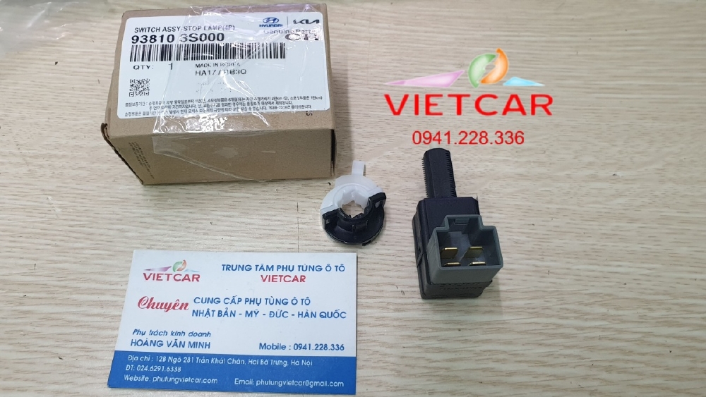 Công tắc chân phanh Kia K3, Cerato, Rio, Morning, I10 |938103S000