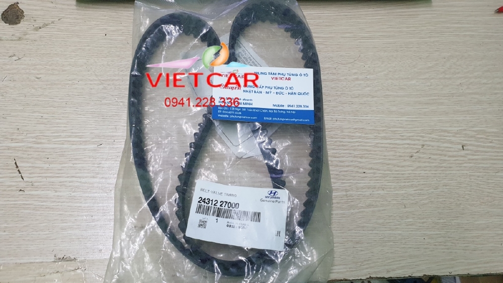 Dây curoa cam Hyundai Santafe, Kia Carens -2431227000 / 2431227250