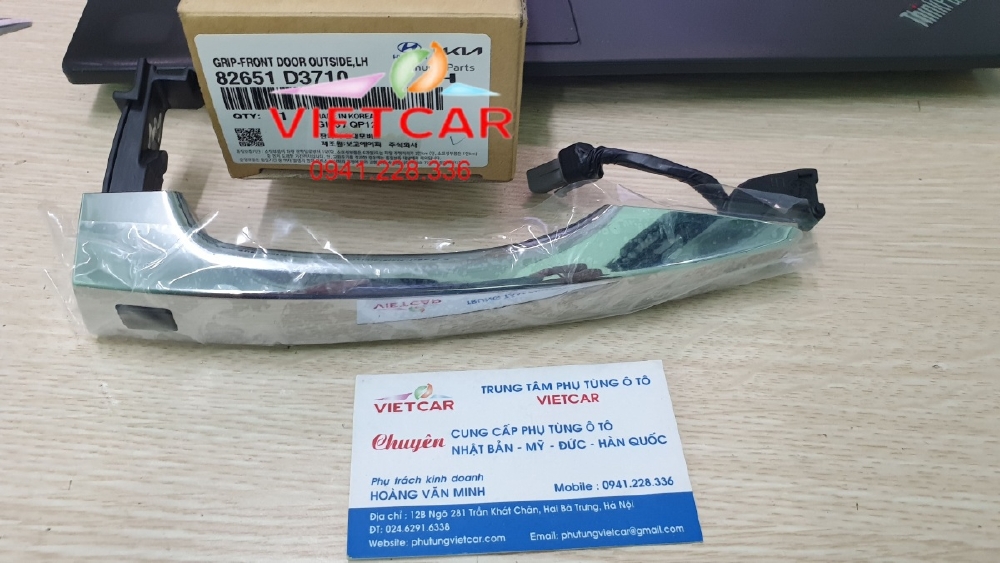 Tay Mở Cửa Ngoài Trước Hyundai Tucson |  82651D3710 - 82661D3710