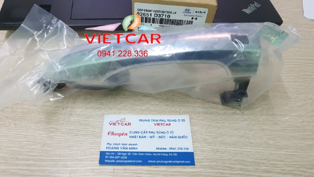 Tay Mở Cửa Ngoài Trước Hyundai Tucson |  82651D3710 - 82661D3710