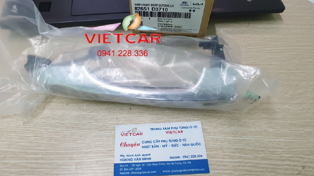 Tay Mở Cửa Ngoài Trước Hyundai Tucson |  82651D3710 - 82661D3710