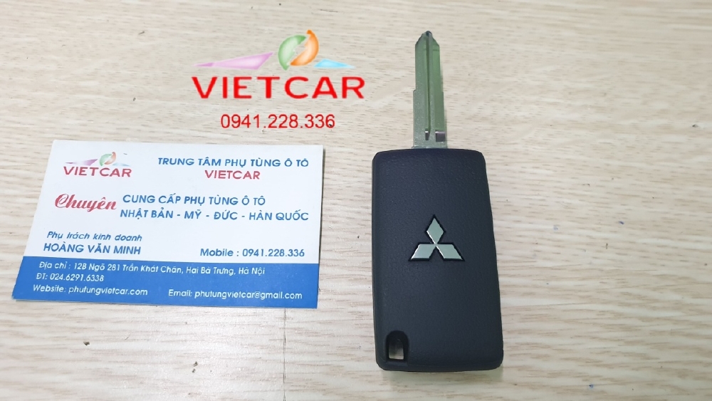 Vỏ độ gập chìa khóa Mitsubishi Xpander, Attrage, Triton, Pajero