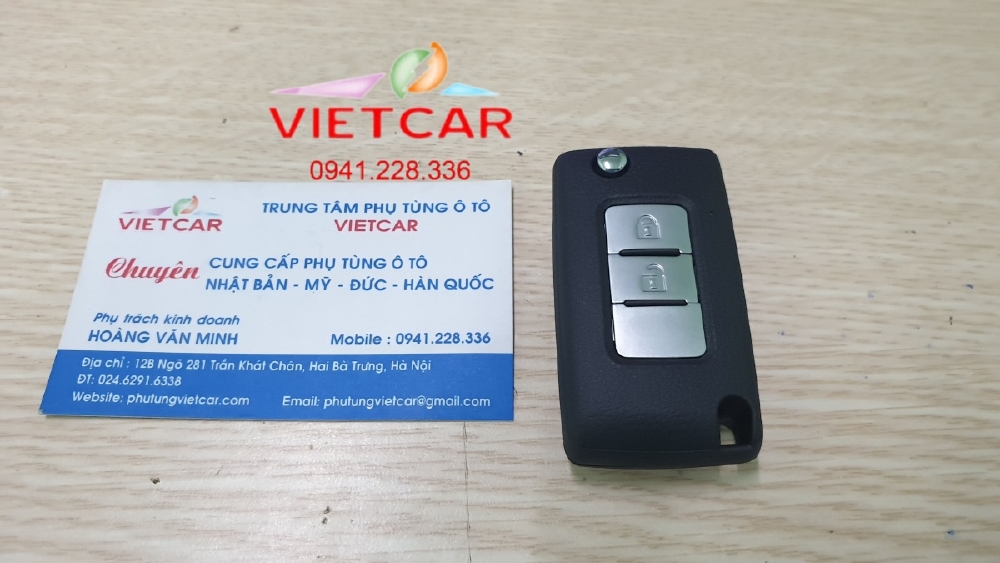 Vỏ độ gập chìa khóa Mitsubishi Xpander, Attrage, Triton, Pajero