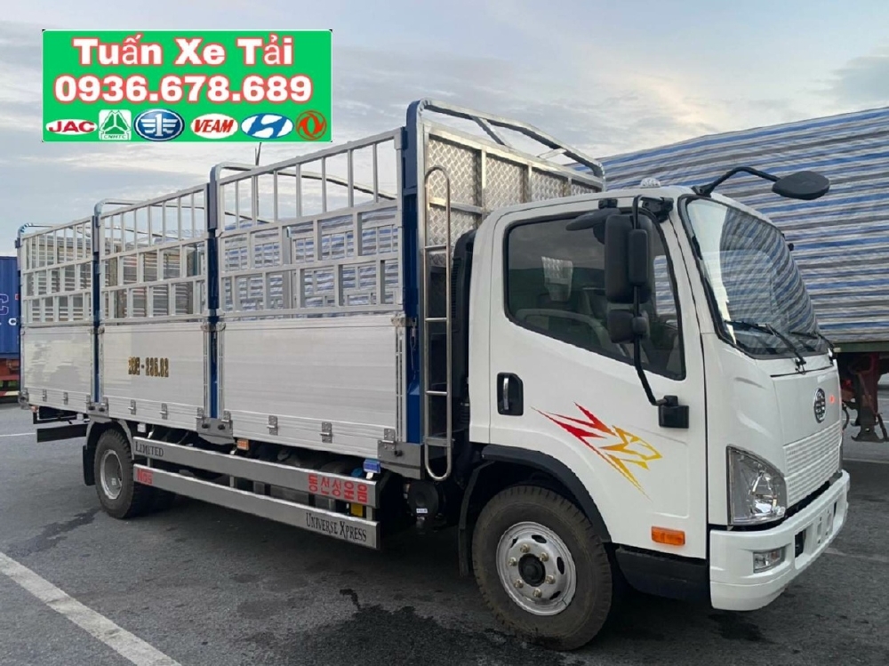 Khuyến mại cực lớn cho xe tải Faw Tiger 8 tấn thùng dài 6m3