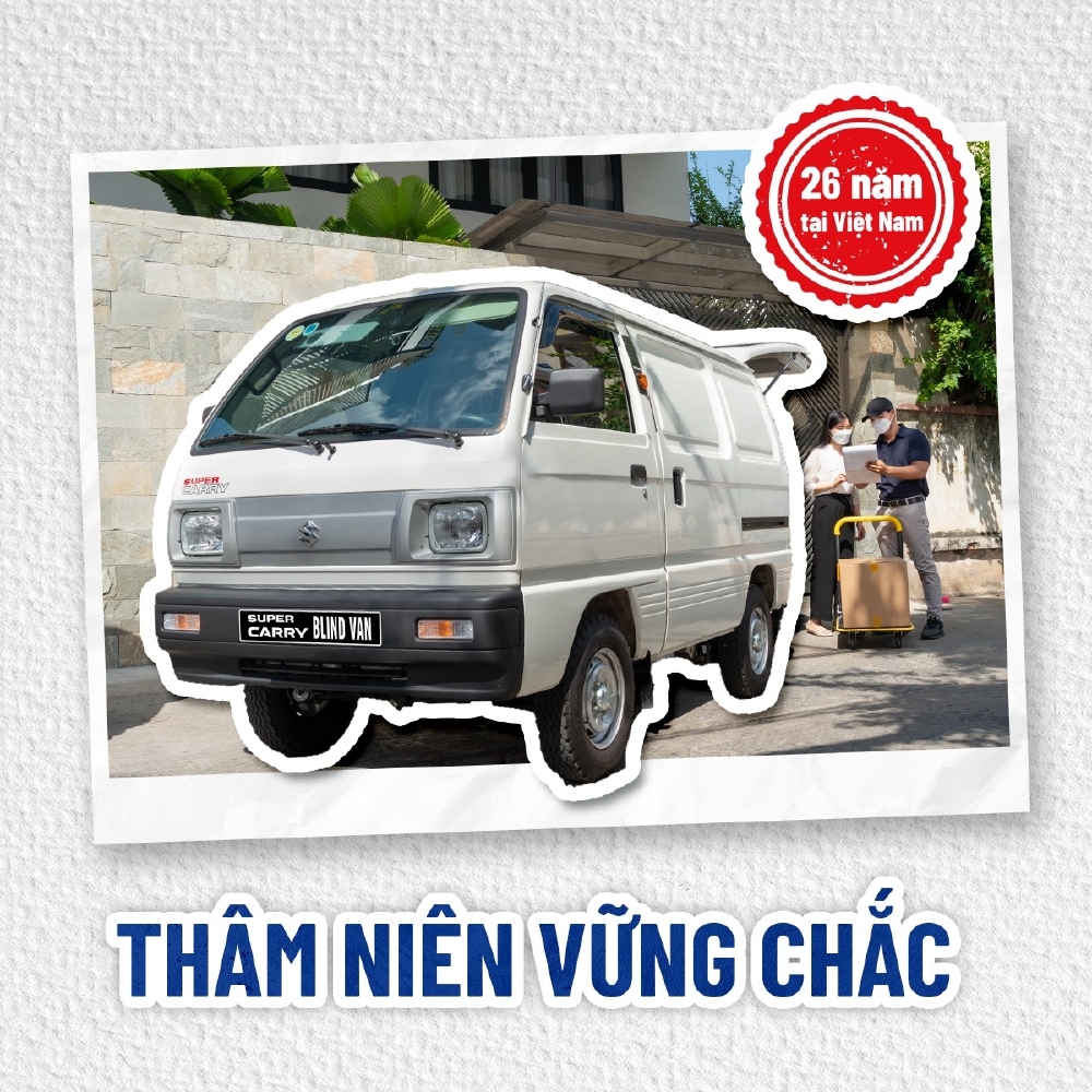 Suzuki Tải Van 580kg 5 cửa chạy 24/7 trong Sài Gòn