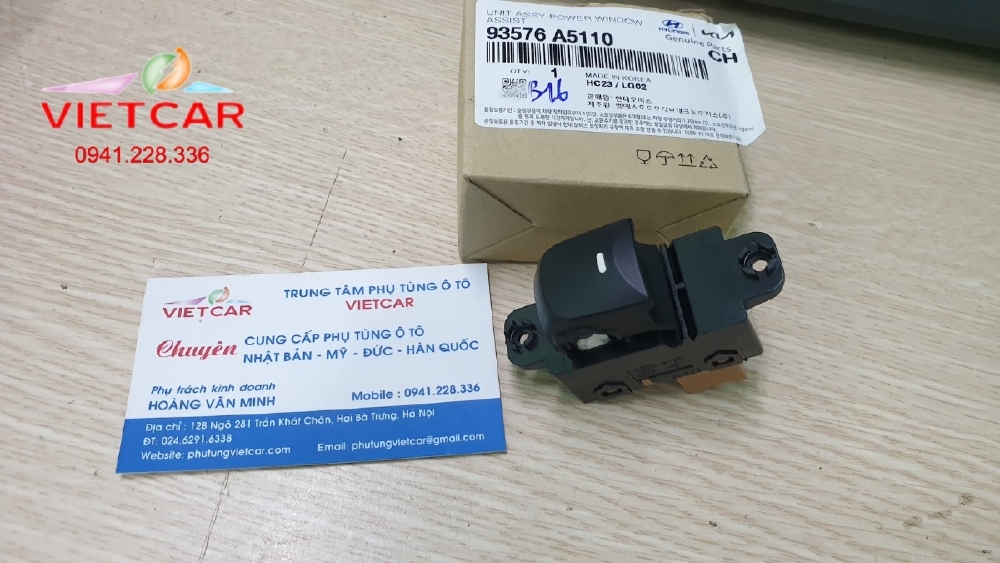 93576A5110 Công tắc lên xuống kính phụ Hyundai I30