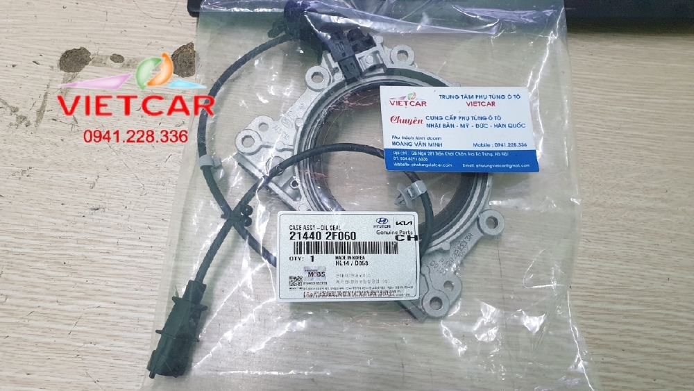 214402F060 Phớt đuôi trục cơ Hyundai Santafe