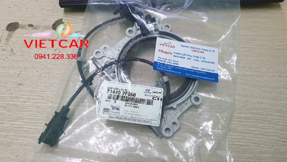 214402F060 Phớt đuôi trục cơ Hyundai Santafe