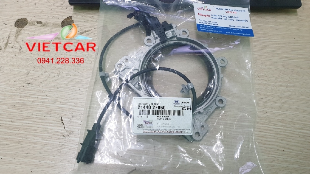 214402F060 Phớt đuôi trục cơ Hyundai Santafe