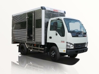 xe tải isuzu 1t4 thùng kín giá siêu hot trong tháng 5
