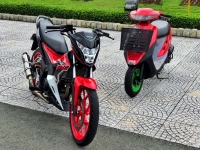 Honda Sonic 2019 odor 13.000 km