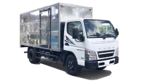 XE TẢI FUSO CANTER4.99 , THÙNG DÀI 4.35M, TẢI 2.1 TẤN, XE NHẬT 100%.