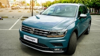 BÁN XE Volkswagen TIGUAN LUXURY XANH 2020 mới nhất, SUV 7 chổ, nhập khẩu ĐỨC