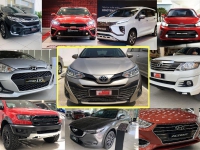 Top 10 mẫu xe ô tô bán chạy nhất tại Việt Nam tháng 4/2020