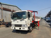 Xe tải hyundai 13 tấn 6 HD240 gắn cẩu nhập khẩu mới 100%
