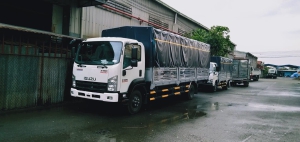 xe tải daewoo 15 tấn thùng bạt