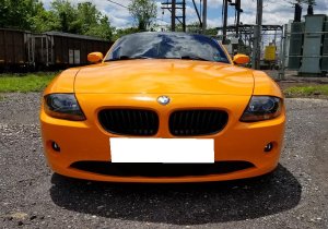 Cần bán BMW Z4, sản xuất 2007, số tự động nhập mỹ, màu cam