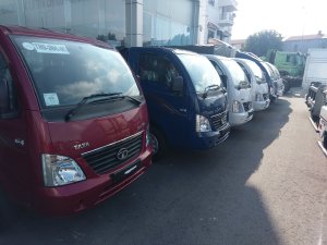 Xe tải Tata Super ace,1tấn2 máy dầu thùng 2m62