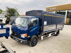 Giá Xe tải Hyundai New mighty 110SL. Tải trọng 7 tấn. Thùng dài 5m7, hổ trợ trả góp 70 - 90%