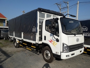 Xe tải faw 7.3 tấn máy hyundai nhập khẩu ga cơ | Khuyến mãi tháng 5