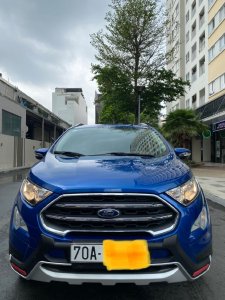 Bán xe Ford ecosport 1.5l titanium sx 2018 màu xanh