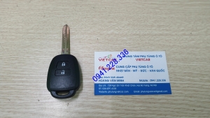 Vỏ chìa khóa Toyota Vios, Yaris 2015-2020 (2 nút)