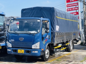 xe tải faw tiger 8 tấn thùng 6m3 , hỗ trợ vay cao 80%