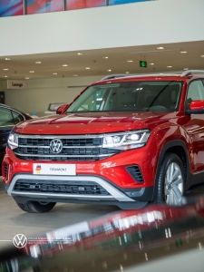 Volkswagen Teramont 2022 Màu đỏ Aurona Có xe giao ngay tháng 5