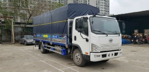 Xe tải Faw 8 tấn thùng 6m2 động cơ Weichai 140Ps, nhập khẩu 3 cục