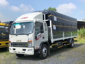 Xe tải 9T JAC N900 thùng mui bạt 7m sử dụng động cơ cummins đời 2022