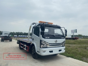 Xe cứu hộ Dongfeng 2 chức năng sàn trượt 3 tấn - kéo chở xe