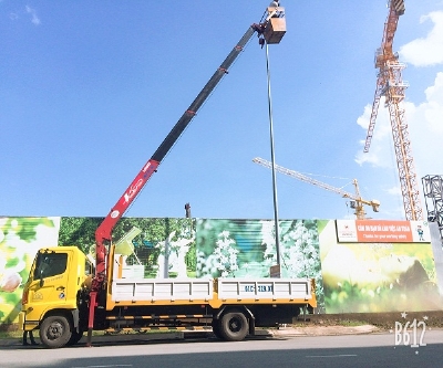 Dịch vụ cho thuê xe cẩu tại Bình Dương, Long An, Tp.HCM