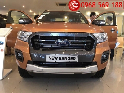 Cần bán lại xe Ford Ranger wildtrak Bi Turbo đời 2019, xe nhập, giá tốt tại Hà Giang