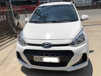 Bán I10 1.2MT HB base 2017, màu trắng, đúng chất, biển TP, giá TL