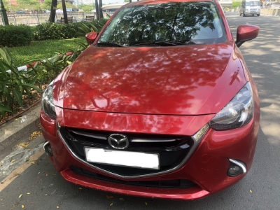 Bán Mazda 2 2016, màu đỏ, đúng chất, giá TL, hổ trợ góp